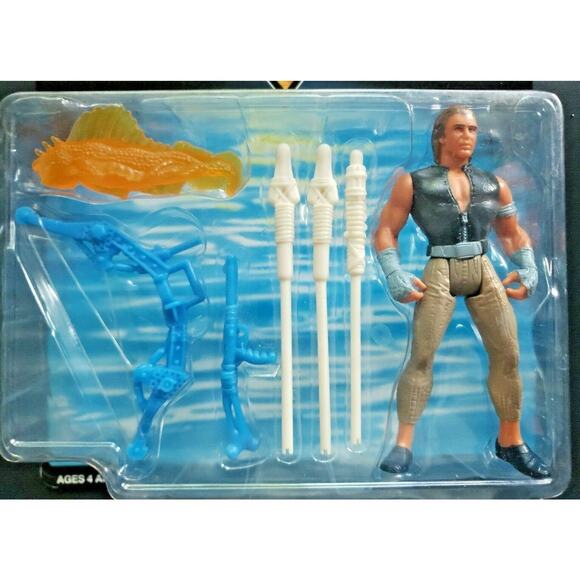 1995 Waterworld Power Bow Mariner Kenner Action Figure Kevin Cosner New U36 - Picture 2 of 6